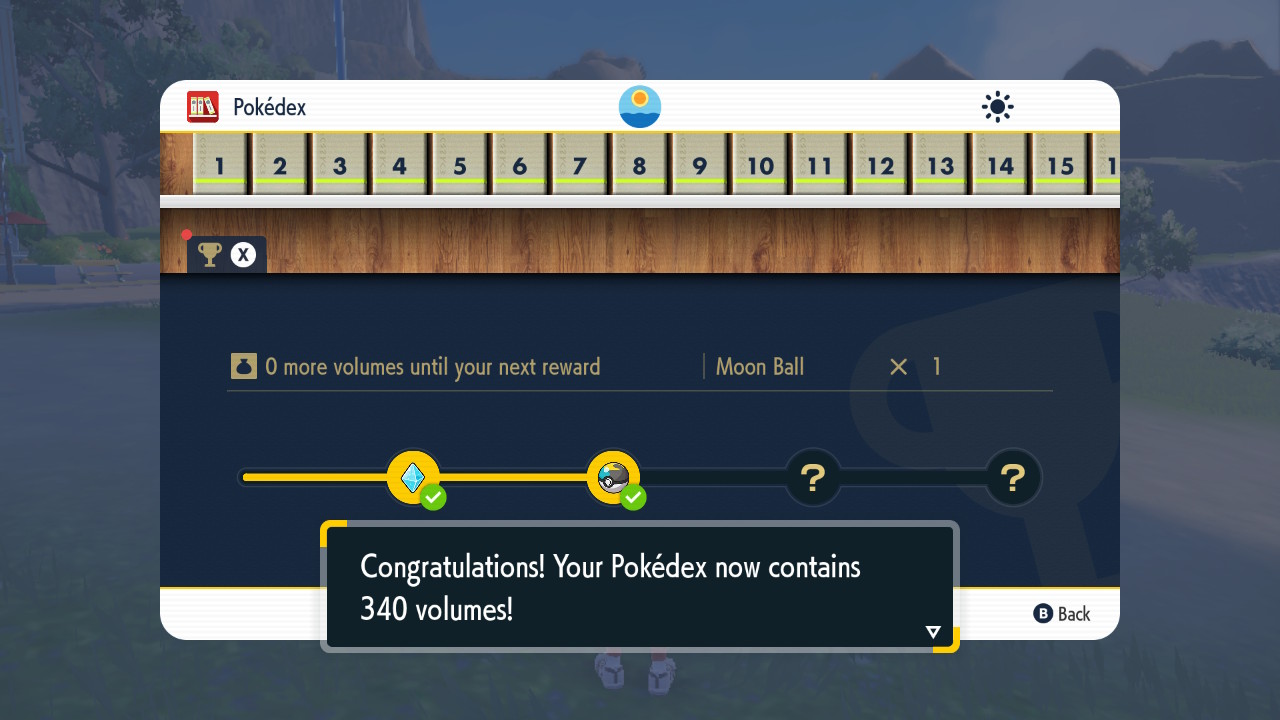 PSA: Go to your Pokémon Scarlet & Violet Pokédex now and grab some rewards you probably missed