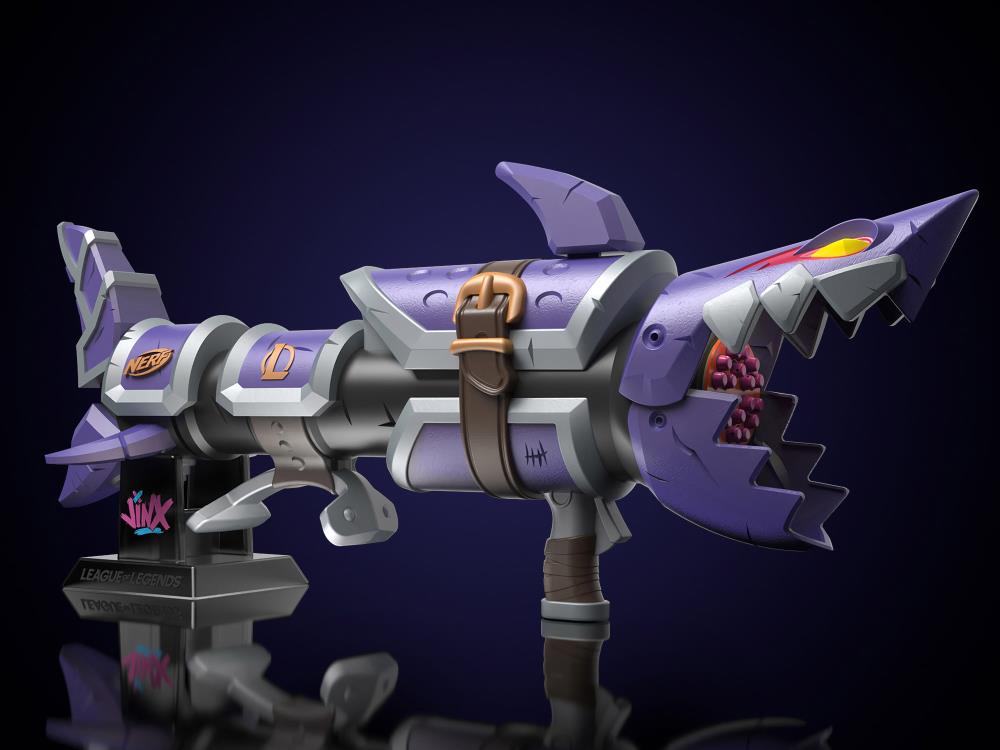 Nerf released a replica of Jinx's gun from League of Legends
