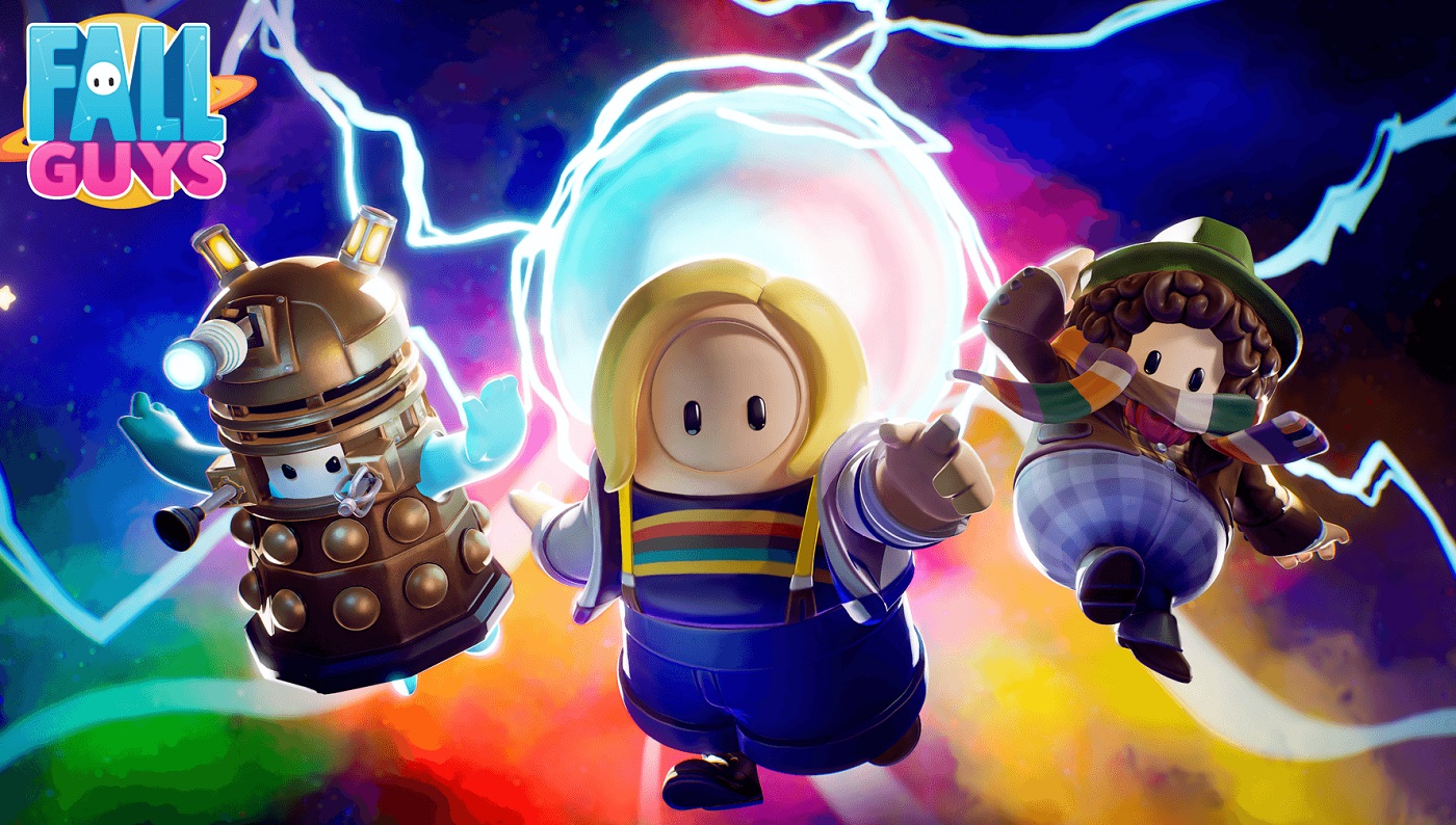 Doctor Who cosmetics are now available in Fall Guys