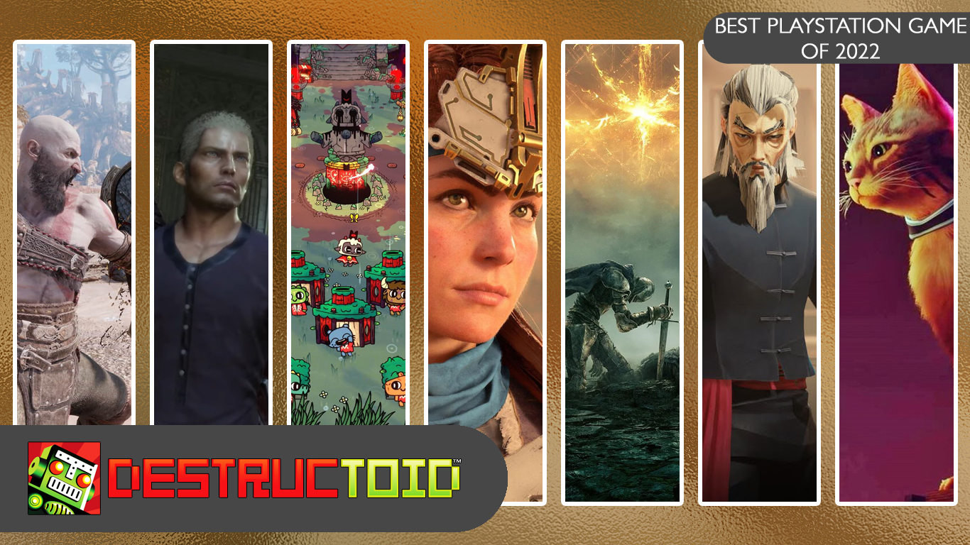 Nominees for Destructoid's Best PlayStation Game of 2022