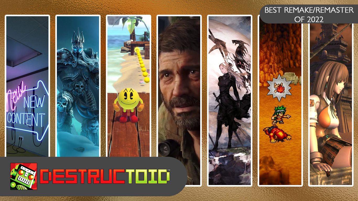 Nominees for Destructoid's Best Remaster/Remake of 2022