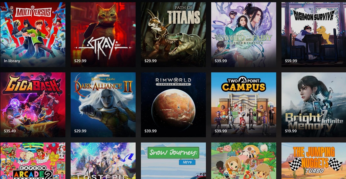 Over 70% of all game sales in 2022 were digital downloads