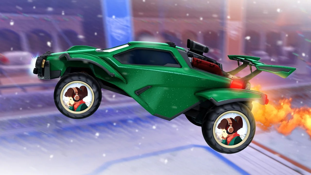 Rocket League teams up with the Lofi Girl for this year's Frosty Fest