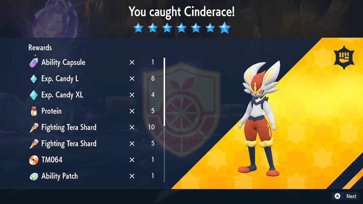 PSA: This weekend is your second chance at the Pokémon Scarlet & Violet’s Cinderace Tera Raid event