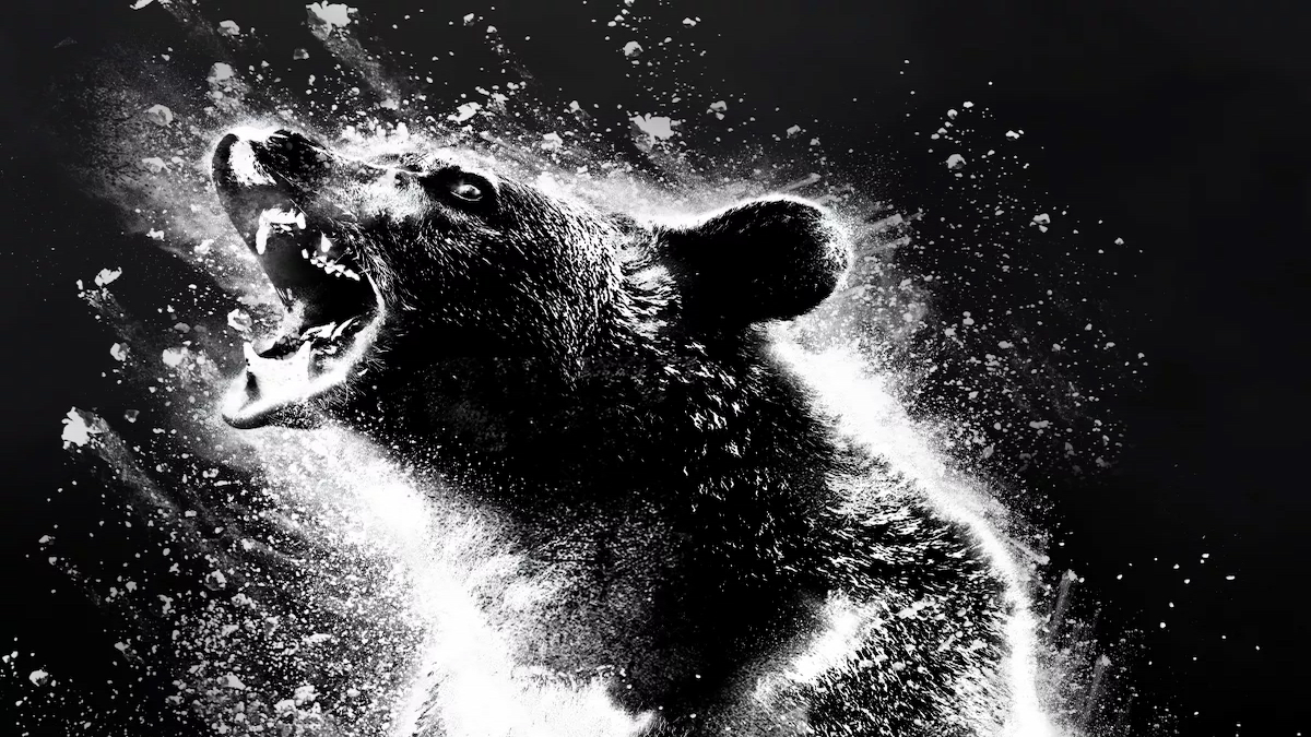 Cocaine Bear drops 8-bit promotional tie-in game with Pac-Man vibes
