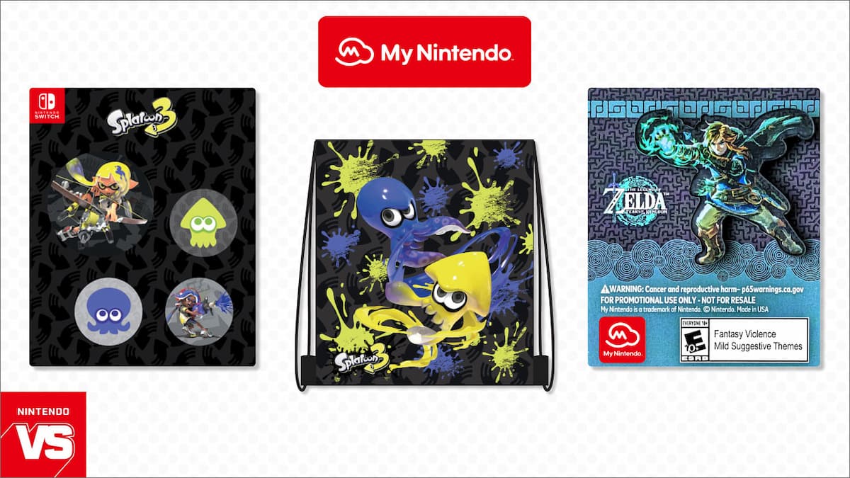 Nintendo is giving out Zelda: Tears of the Kingdom and Splatoon goodies at PAX East