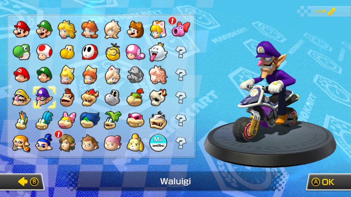 Mario Kart 8 Deluxe seemingly will get five new DLC characters