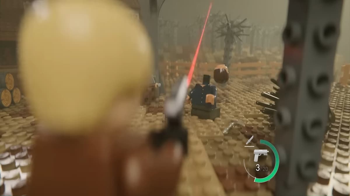 Resident Evil 4 LEGO fan video re-imagines the opening