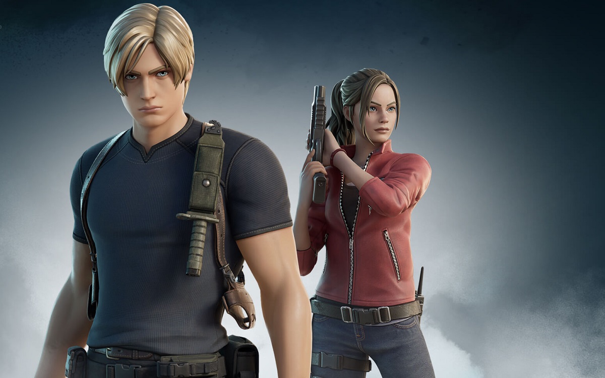 Resident Evil's Leon Kennedy and Claire Redfield join the ranks of Fortnite