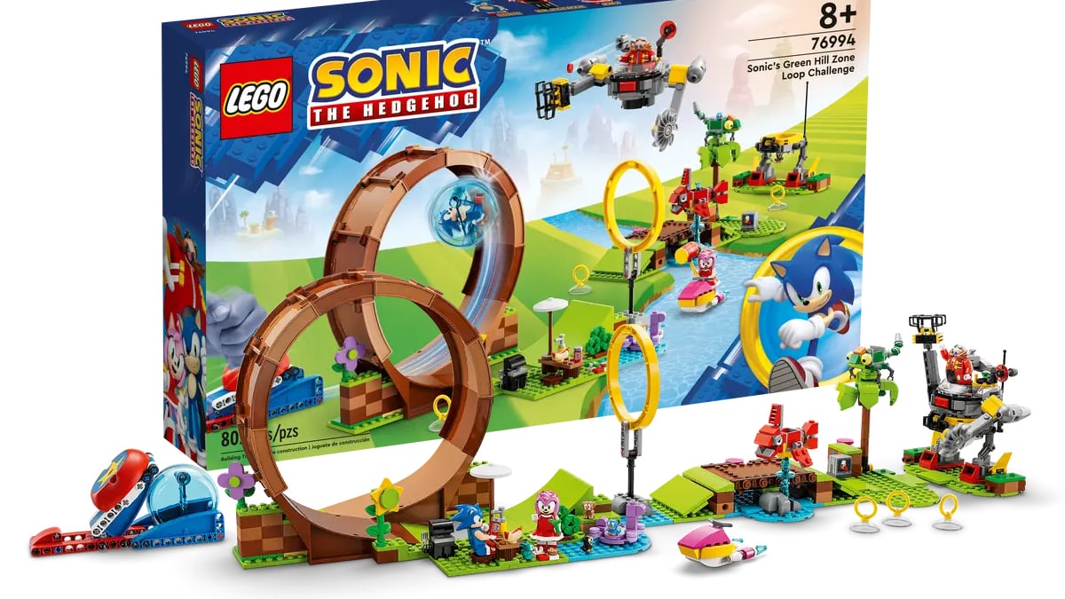 Sonic has four new LEGO sets coming this year