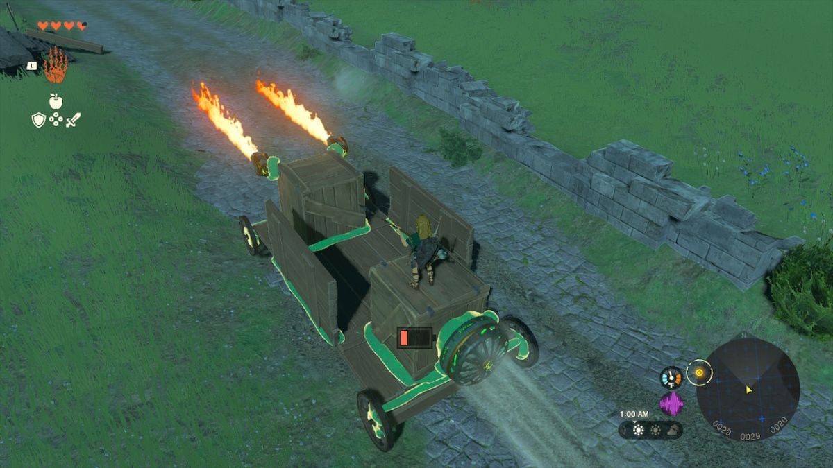What's the weirdest thing you've made in Tears of the Kingdom so far?