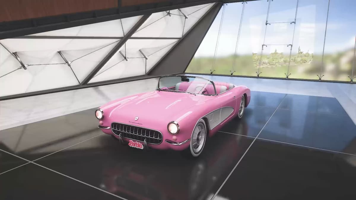 Barbie's curvy Corvette is coming to Forza Horizon 5