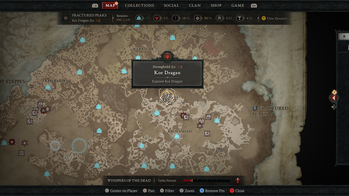 How to complete the Kor Dragan Stronghold in Diablo 4
