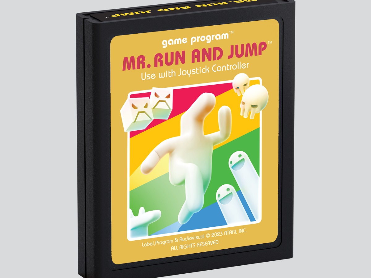 Atari is publishing Mr. Run and Jump on a physical 2600 cartridge