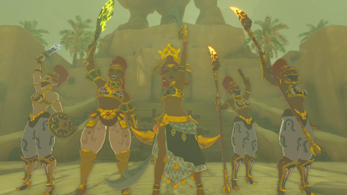 Where to find the Gerudo Shield & Gerudo Scimitar in Tears of the Kingdom (TotK)