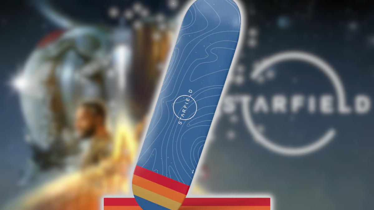Here's a Starfield skateboard you can buy, because radical or something