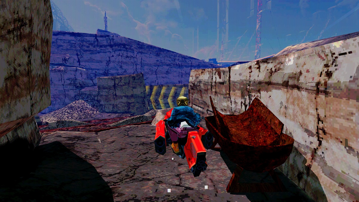 Airframe Ultra is a gritty, lo-fi hoverbike game from Rain World devs