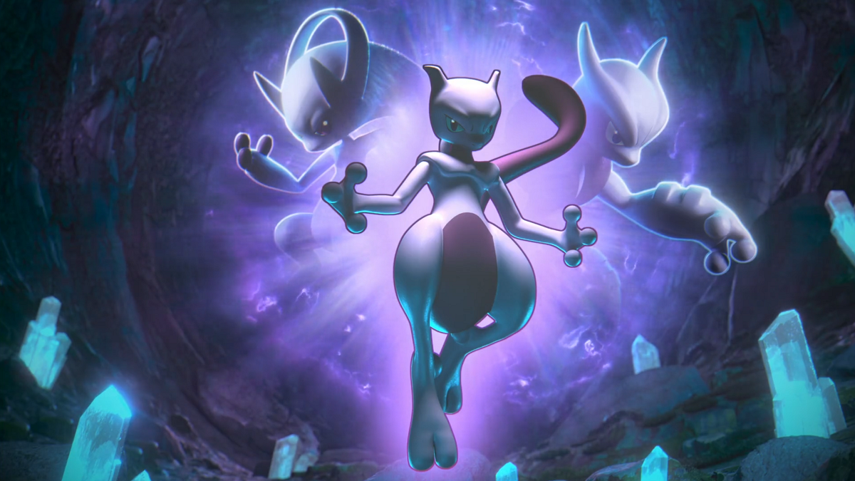 A wild Mewtwo appears in Pokemon Unite