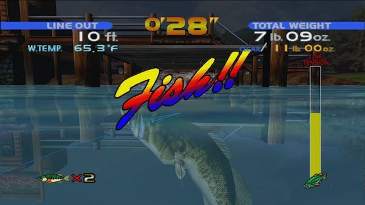 Sega Bass Fishing is free via newsletter