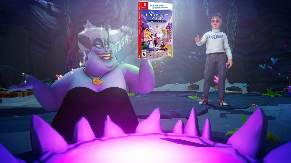 Disney Dreamlight Valley physical edition is download-only for Switch, with randomized posters