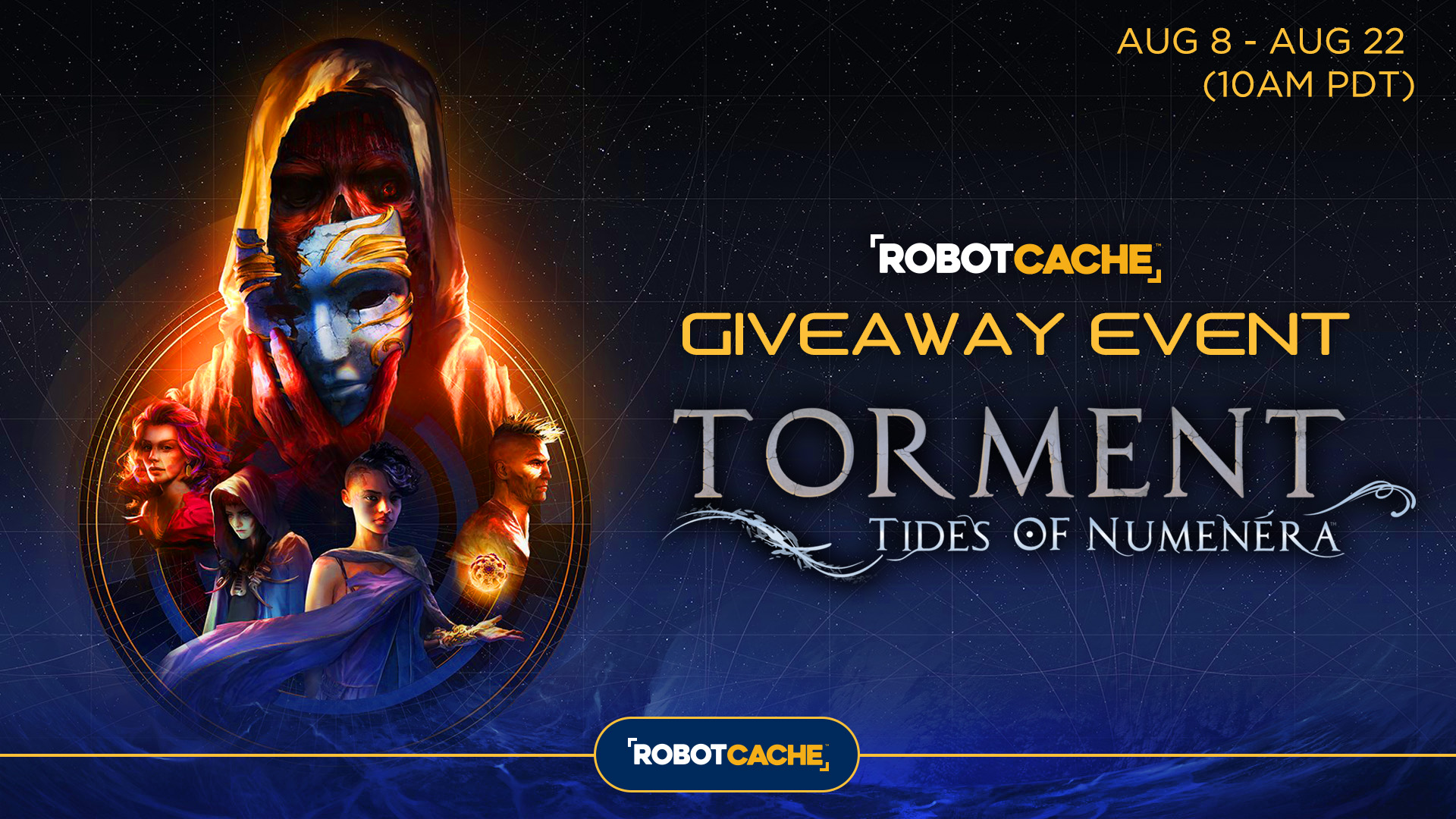 Get Torment: Tides of Numenera Free With Robot Cache