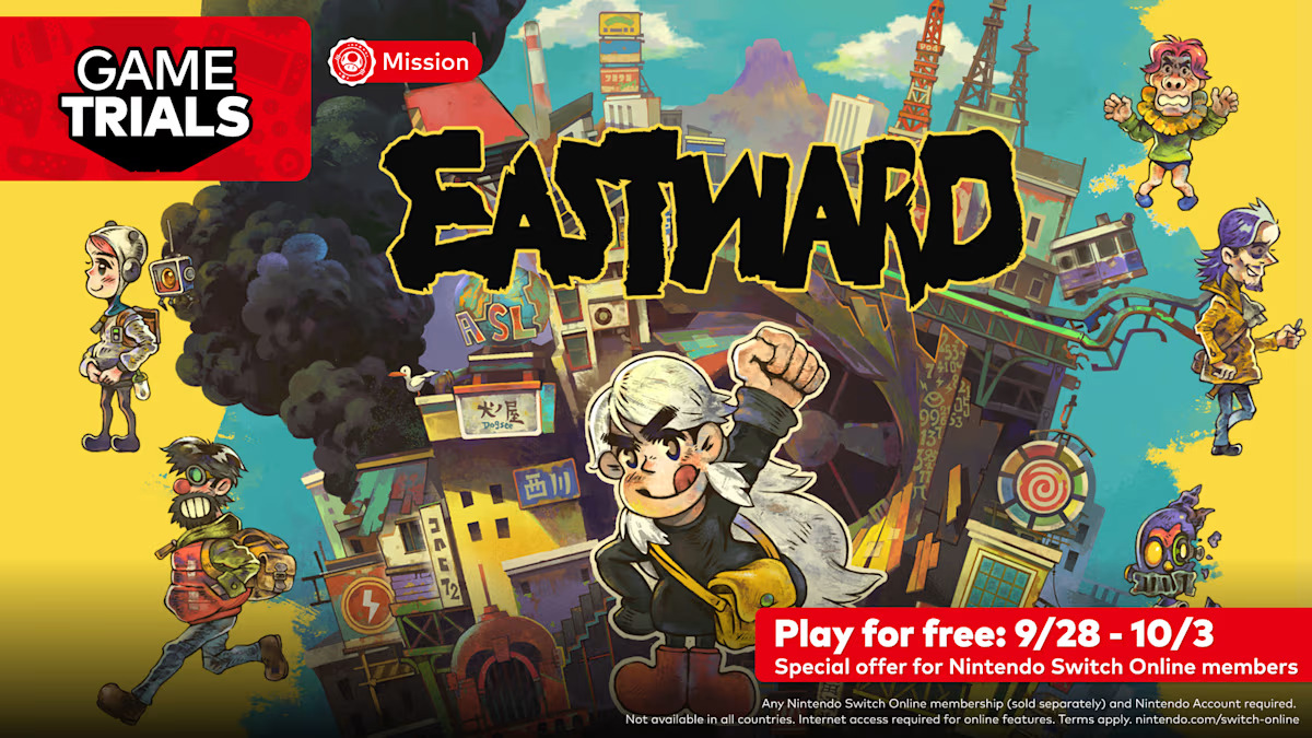 Adventure game Eastward is free for Switch Online subscribers until October 3