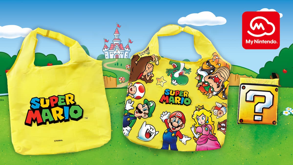 A new Mario bag is up on My Nintendo, with a hefty platinum price