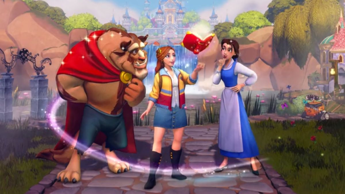 Belle and Beast say "Bonjour" to Disney Dreamlight Valley this month