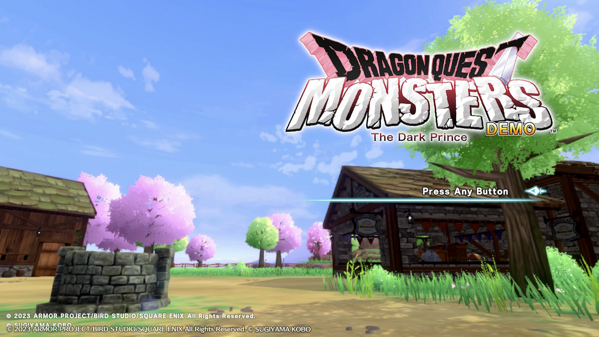 Surprise demo for Dragon Quest Monsters: The Dark Prince is out now