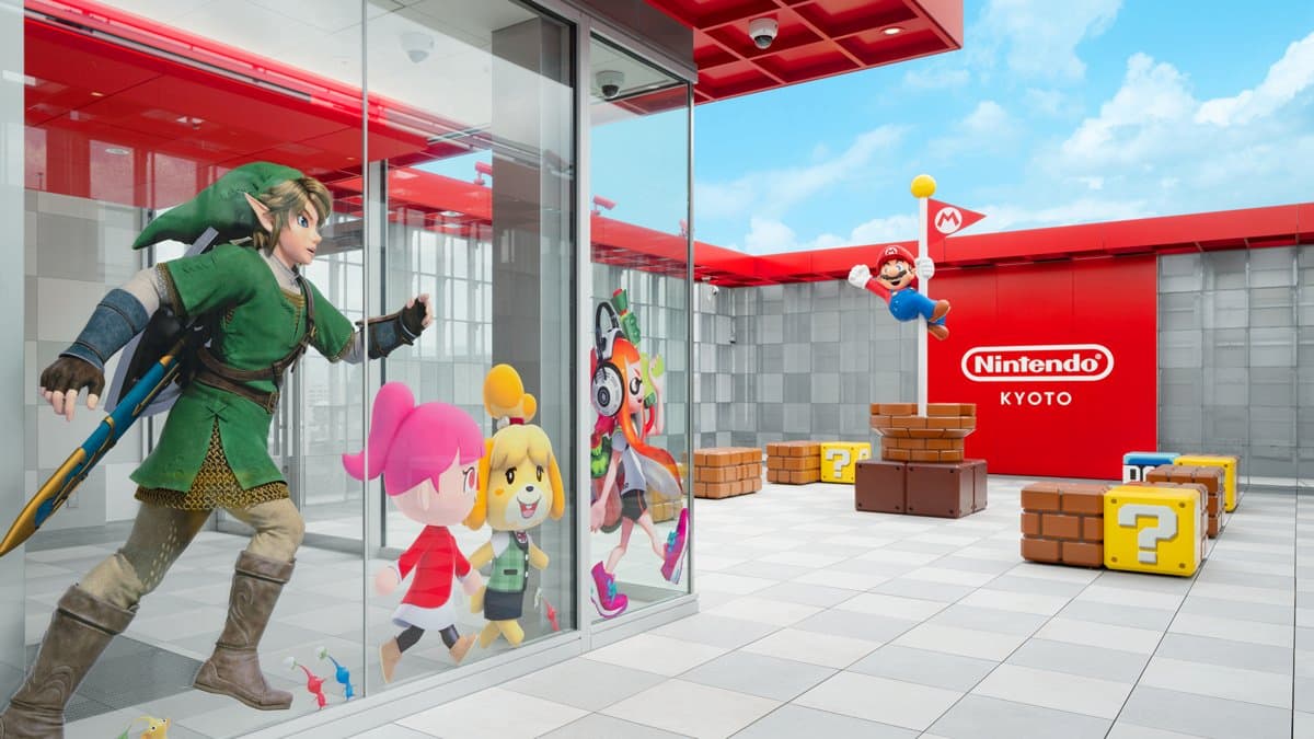 Nintendo is showing us photos of their Kyoto store and I want to be there