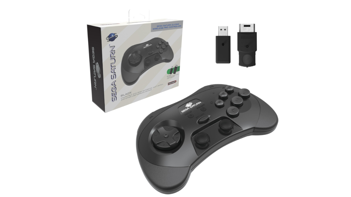 Retro-Bit's Sega Saturn Pro Controllers slaps some sticks on your (possibly) favorite controller
