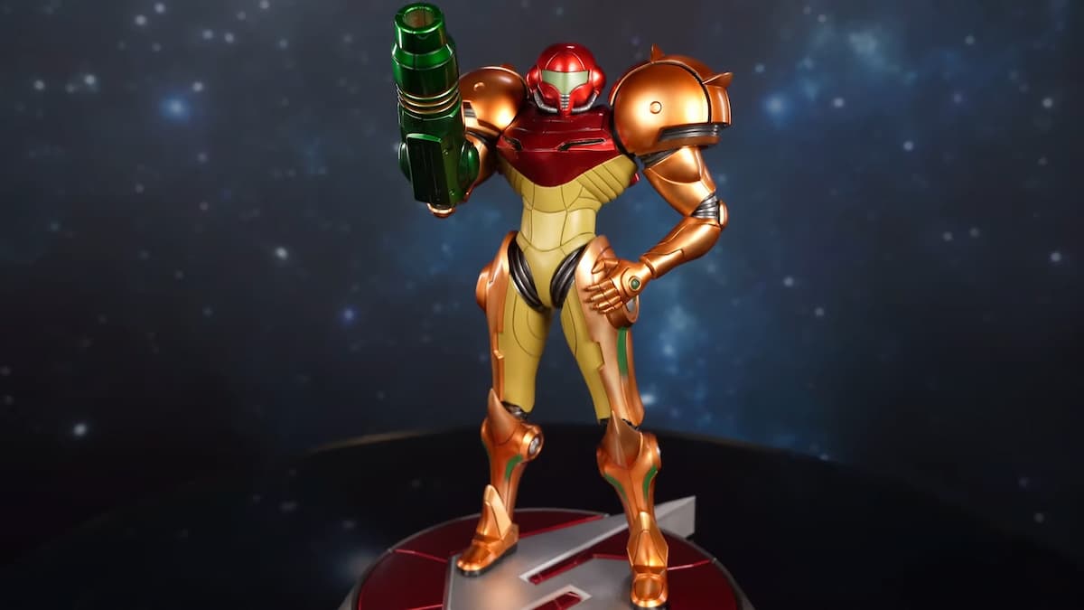 This First 4 Metroid Prime Samus statue is a beast
