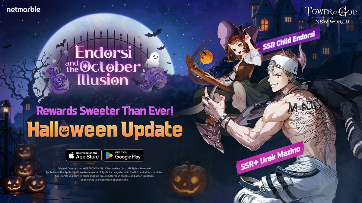 Tower of God: New World details upcoming Halloween update, adds new characters