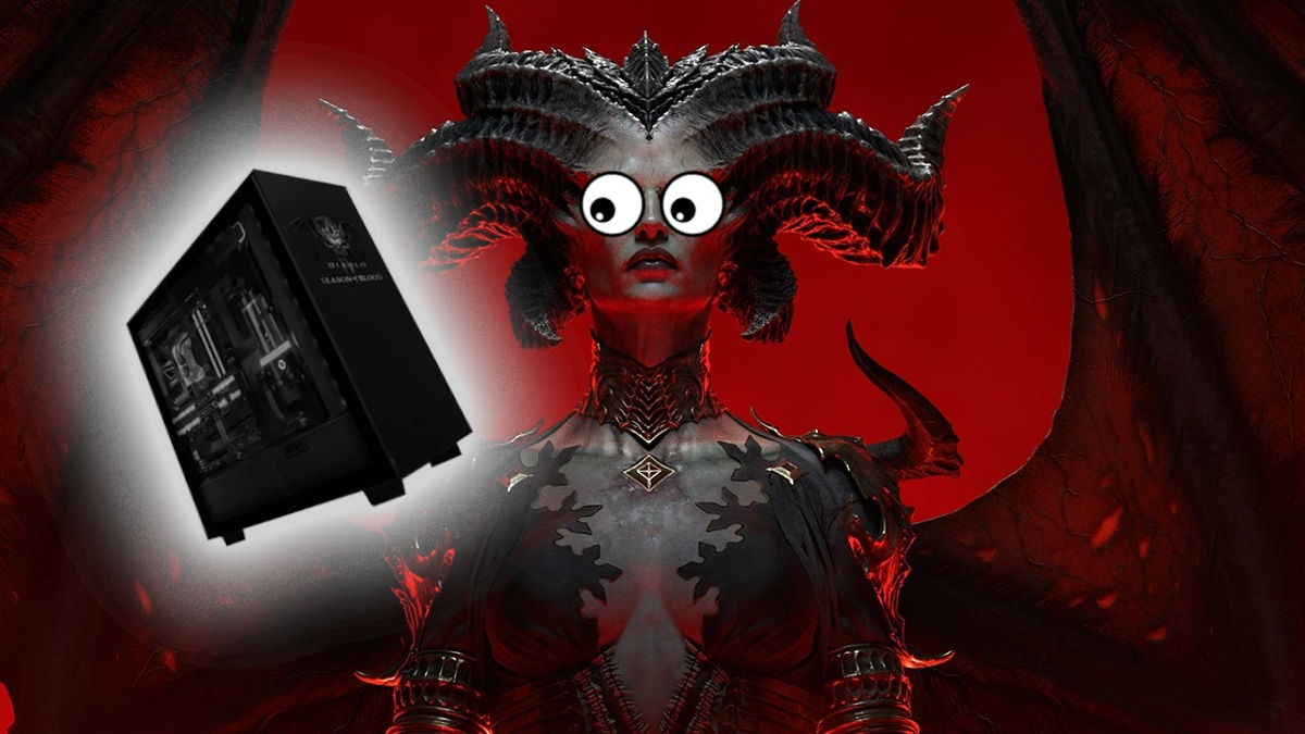 Diablo 4 intends to release a custom PC…infused with real human blood