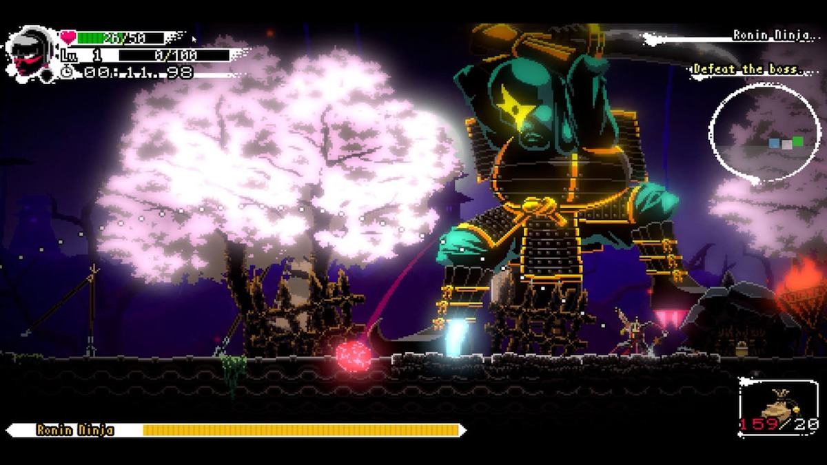 Ninja or Die brings simplified roguelite action to Switch on November 1