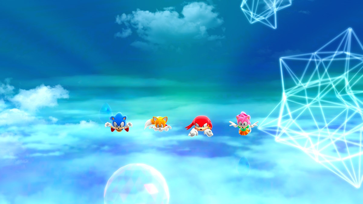 Sonic Superstars includes a clever throwback to a classic Sega arcade shooter