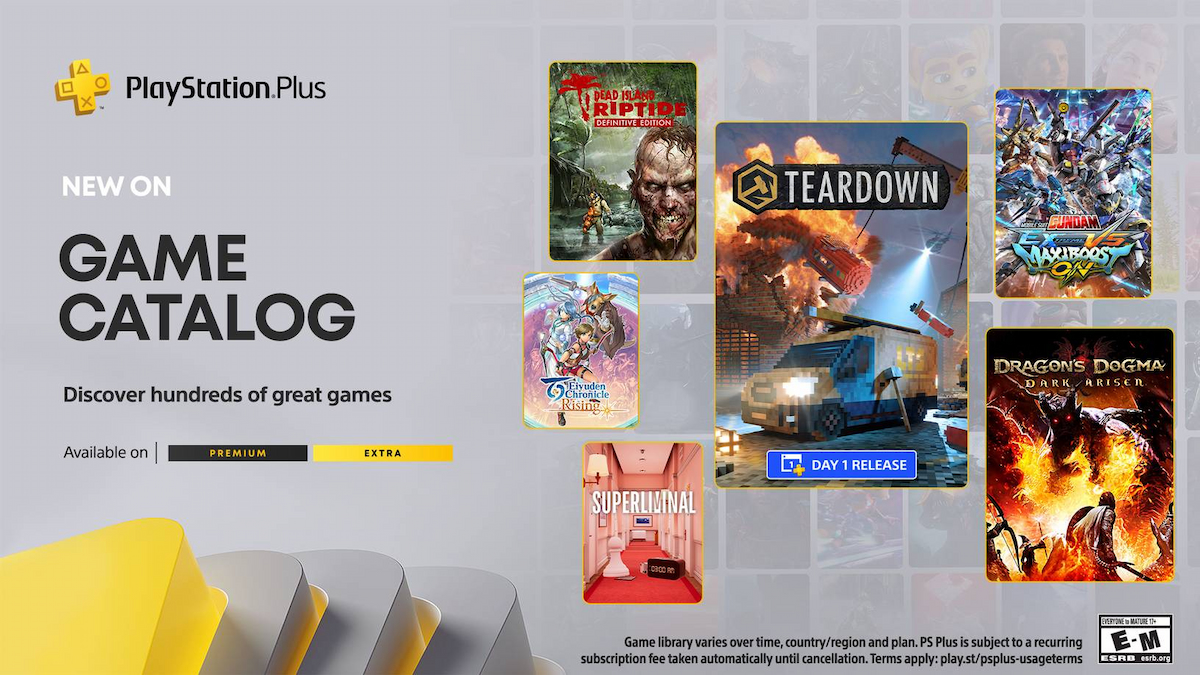 PlayStation Plus Game Catalog adds Dragon's Dogma and more this month