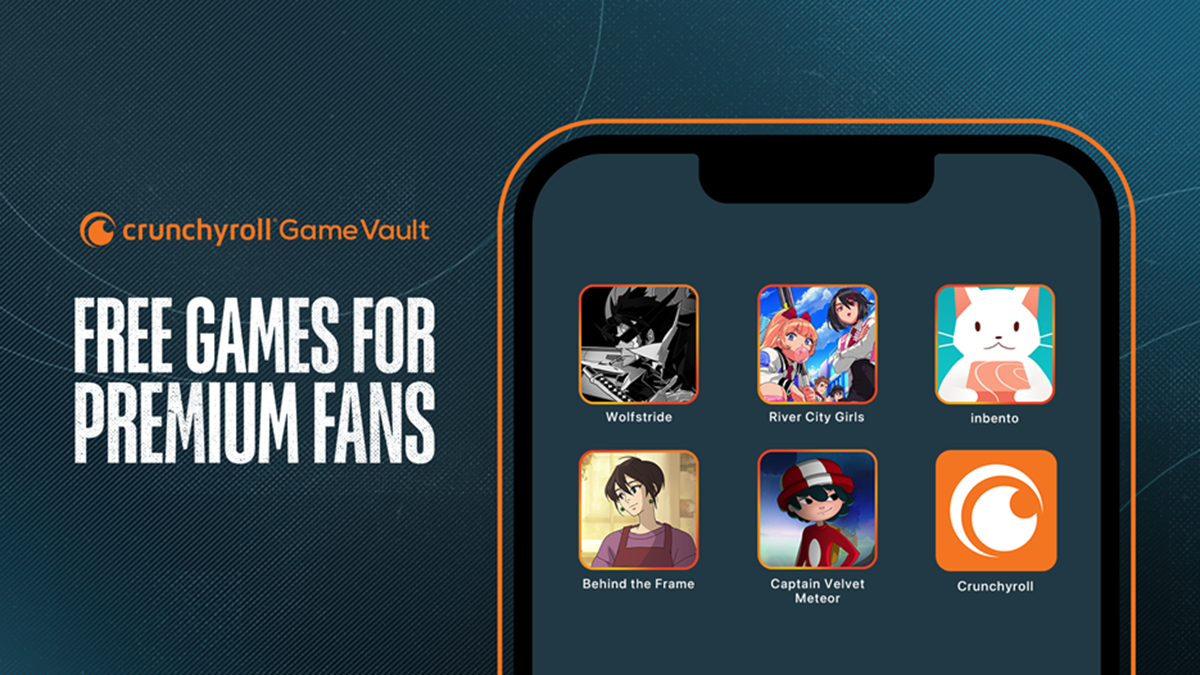 Crunchyroll premium membership now includes mobile games