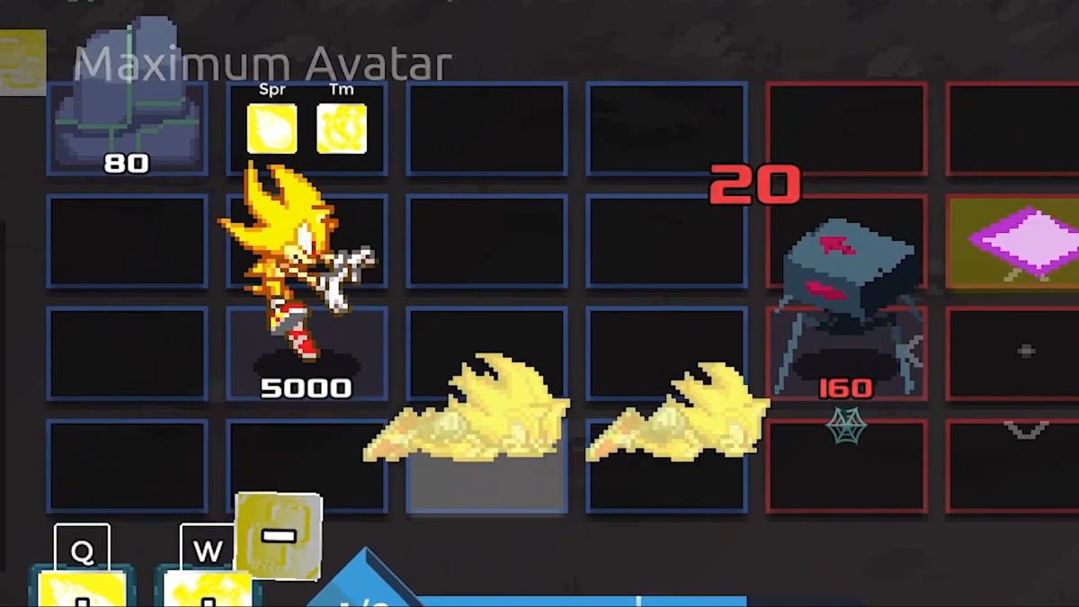 One Step From Eden mod adds Super Sonic as playable character