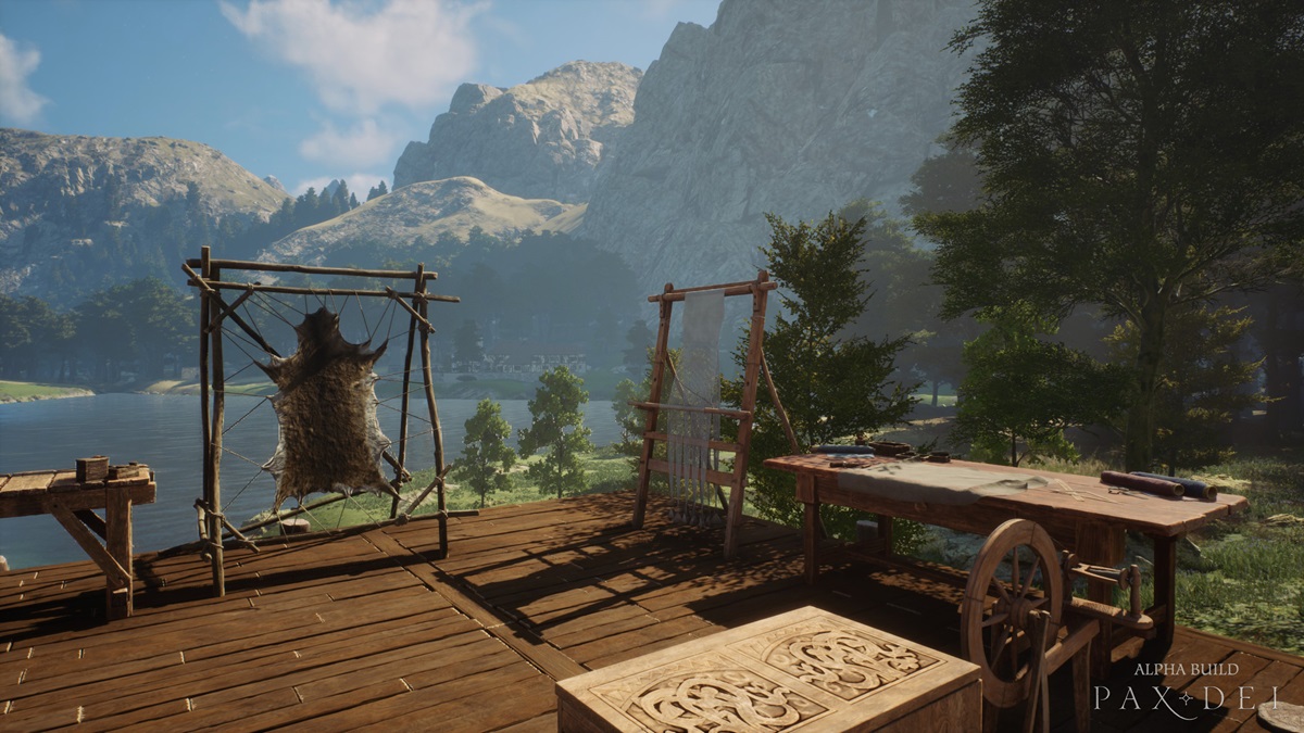 Pax Dei feels like a true medieval life sim as a sandbox MMO