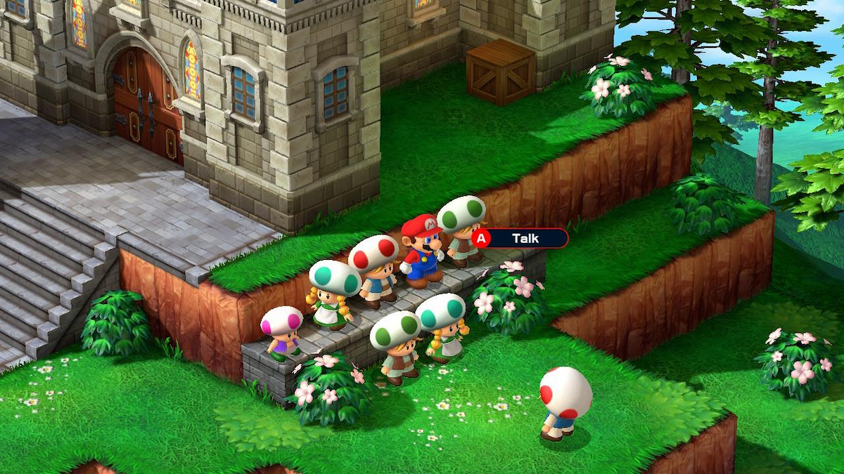 Where to find the Merrymore hidden treasure chest in Super Mario RPG