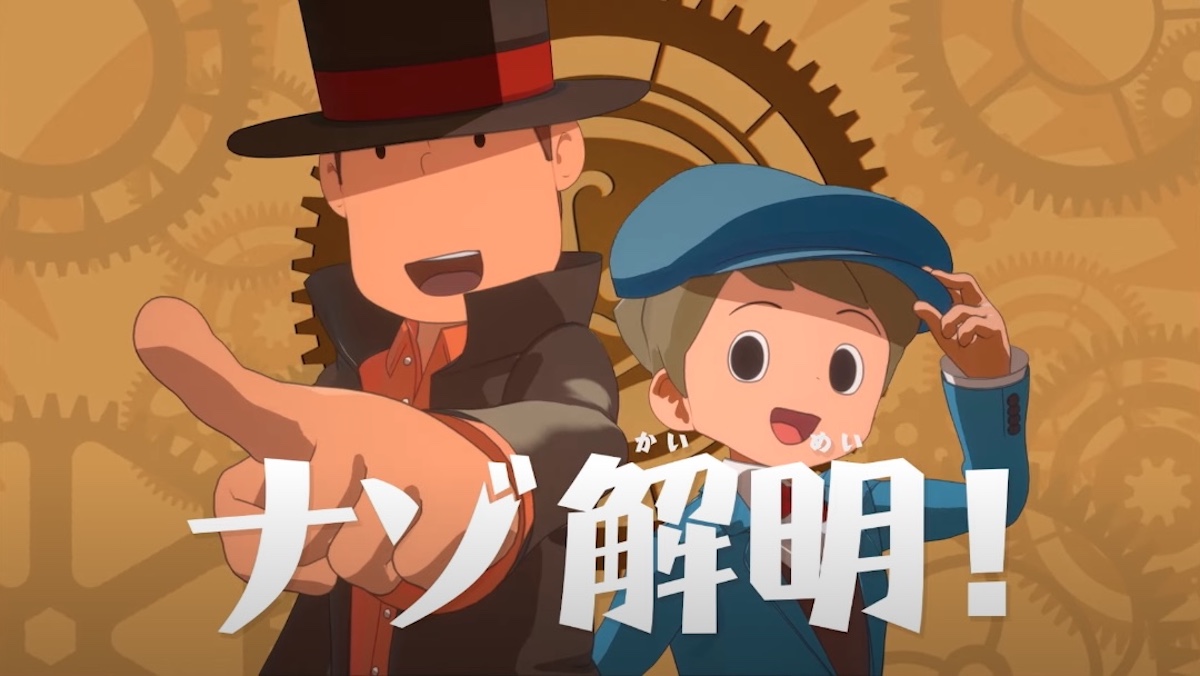 Professor Layton and the New World of Steam sets 2025 release window, shows off puzzle