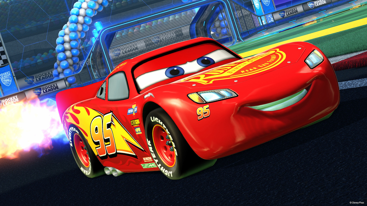 Lightning McQueen is heading to Rocket League