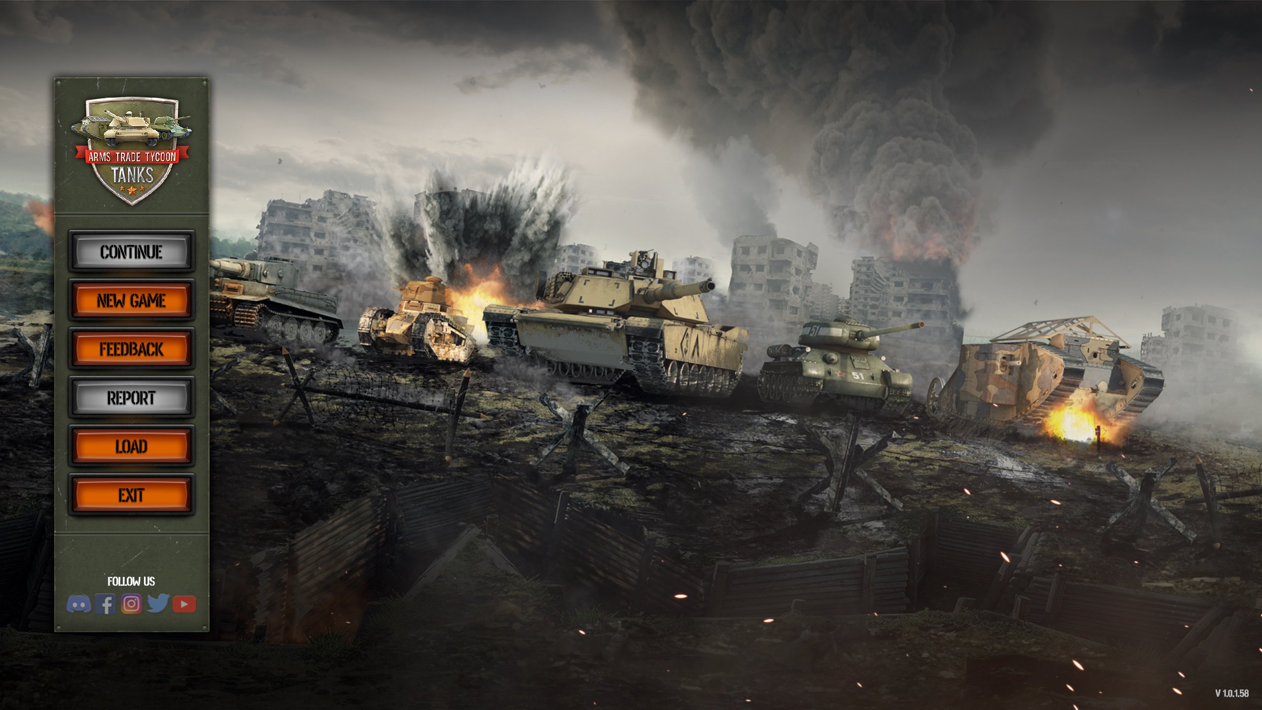 Design tanks and follow them all the way to the battlefield with Arms Trade Tycoon: Tanks
