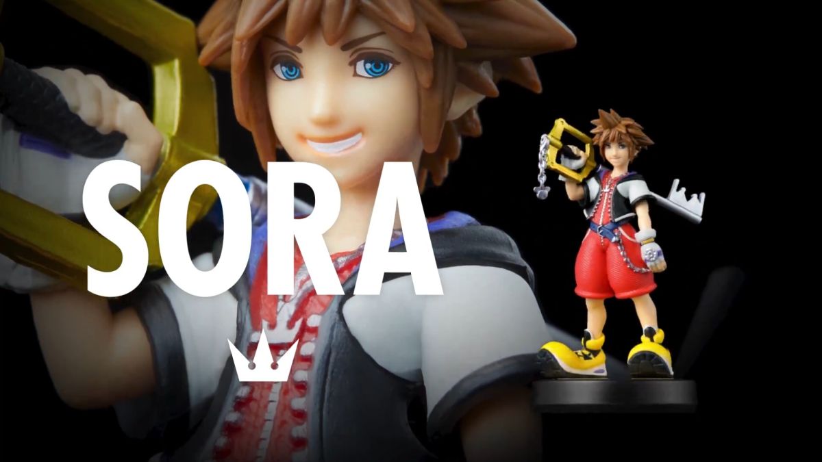 The Super Smash Bros. Ultimate Sora amiibo arrives in February
