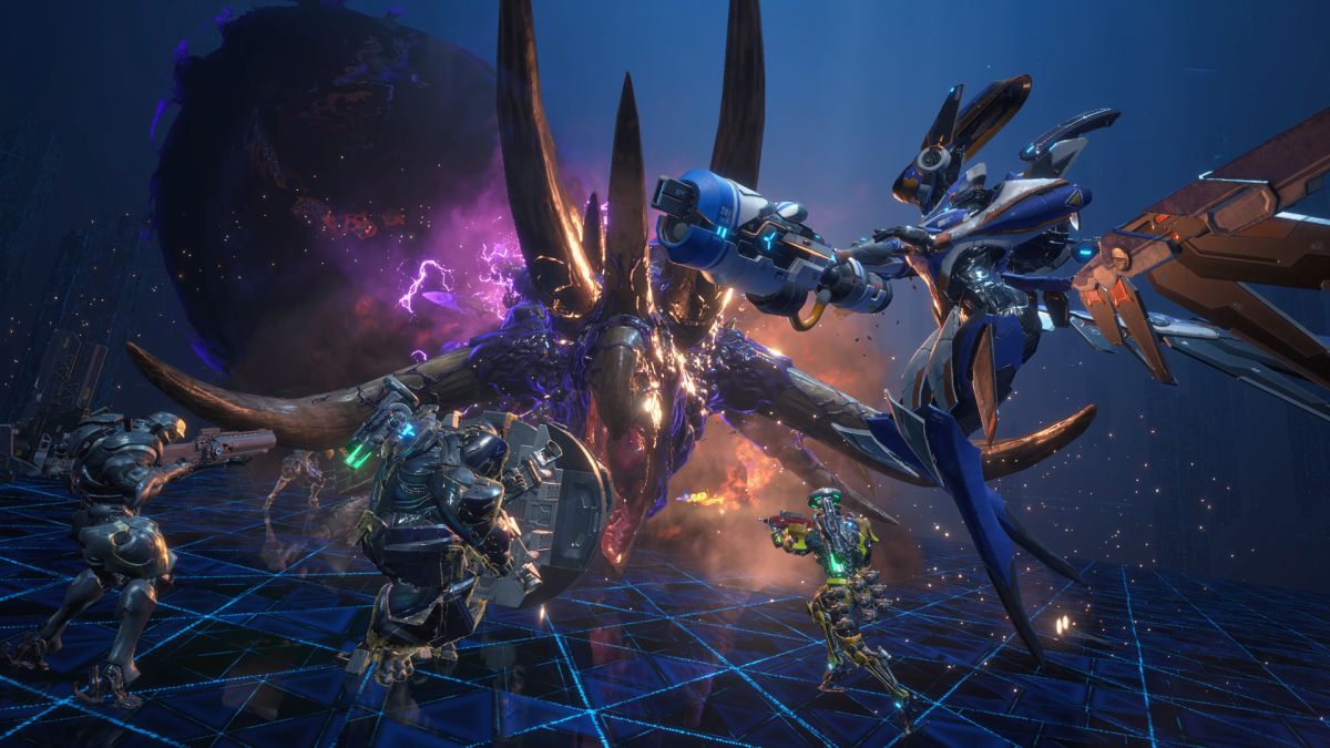 Exoprimal director discusses bringing the might of Monster Hunter's Rathalos to the co-op dino shooter