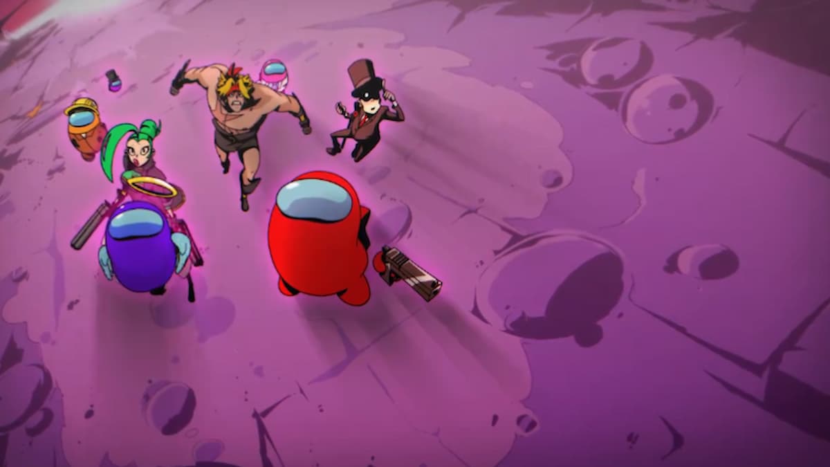 After a delay, the Switch finally has the Vampire Survivors Among Us/Adventure Mode DLC
