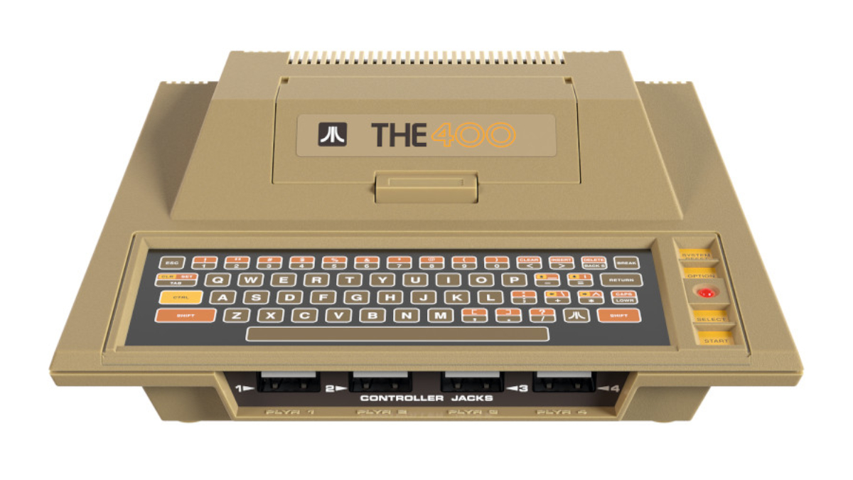 Beige is back with the Atari 400 Mini