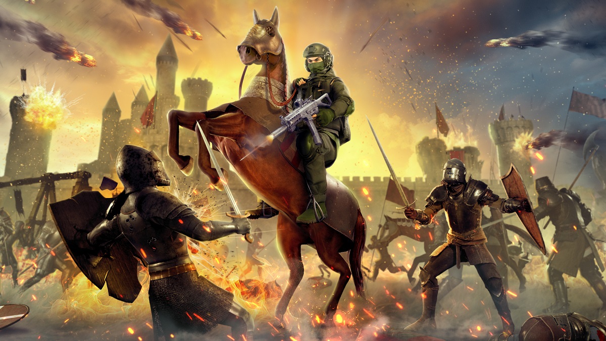 Kingmakers is an isekai shooter-strategy hybrid that has you wade into medieval battles with heavy firepower