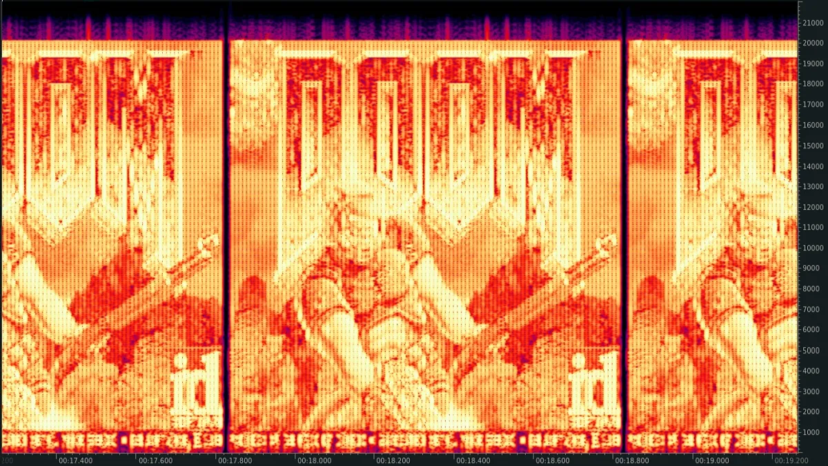 Doom is now playable on an audio spectrogram, because why not?